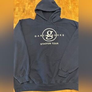 Garth Brooks Navy Blue Stadium Tour Hoodie- Men’s Size 3XL
